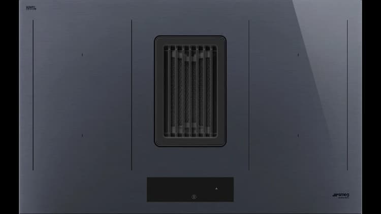 SMEG SMEG 'Neptune Grey Linea' HOBD182DG